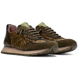 Sneakersy damskie Hispanitas HI254209 VELOUR-I25 ARMY R.37