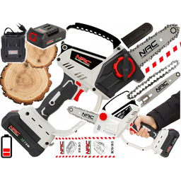 Nac Akumulatorowa Pilarka Piła Łańcuchowa gałęziówka 18V 2Ah