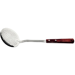 TRAMONTINA Łyżka cedzakowa, stal nierdzewna, drewno kompozytowe, 35.4