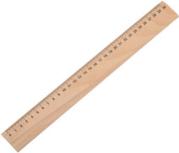 ČistéDřevo Linijka drewniana 30cm