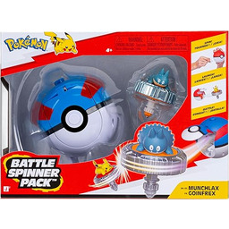 Pokémon Battle Spinner PKW4938 - Munchlax with Great