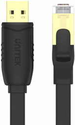 Unitek Kabel Y-SP02001B RJ-45 na USB-A konsolowy 1,8m