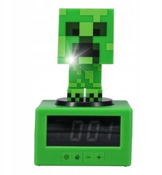 Lampka z budzikiem Icons Creeper Minecraft Paladone