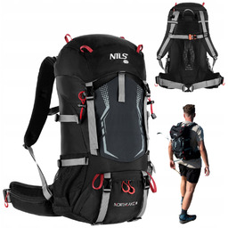 Plecak Ewakuacyjny Trekkingowy Taktyczny Wojskowy Militarny Czarny 40L