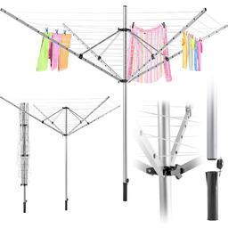 Stojąca suszarka ogrodowa na pranie Quintin 180 x