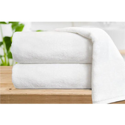 Ręcznik bawełniany Greno biały gładki RFU-01