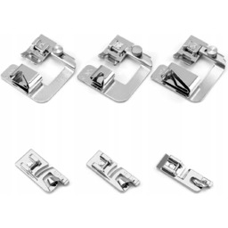 STOPKI DO MASZYN DO SZYCIA 6 SZT STAL