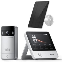 SWITCHBOT Wideodzwonek Doorbell W6702001 Wi-Fi Srebrno-czarny