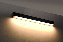 Pinne 65 Czarny 3000K - THORO - lampa