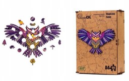 Puzzle Drewniane EKO 69 Magiczna Sowa A4 PuzA4-00709