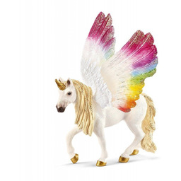 Schleich, figurka, Skrzydlaty Tęczowy Jednorożec, 70576