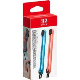 Para pasków na nadgarstek Joy-Con 2 jasnoniebieski/jasnoczerwony