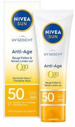 NIVEA SUN UV Gesicht Anti-Age Q10 LSF 50