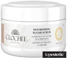 Clochee, odżywczy peeling cukrowy o zapachu mango, 250ml