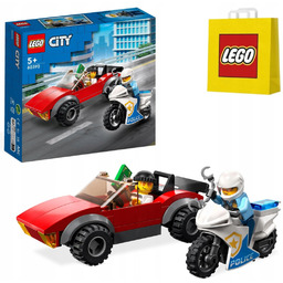 Klocki Lego City 60392 Motocykl policyjny pościg za