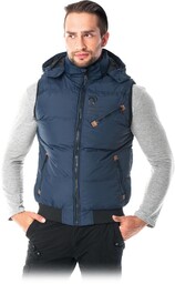 SCORPION - bezrękawnik ocieplany z kapturem 2XL