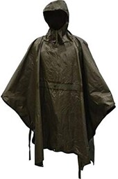 Mil-Tec Poncho-91063000 oliwkowe, rozmiar uniwersalny