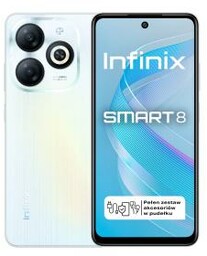Infinix Smart 8 3/64GB 6,6" 90Hz 13Mpix Biały