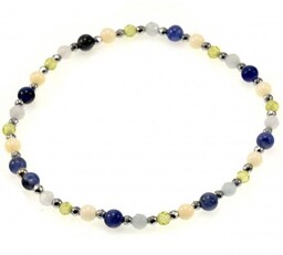 Bransoletka Koral Lapis 925