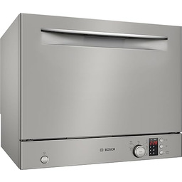 Seria 2, wolnostojąca kompaktowa zmywarka, 55 cm, srebrna,