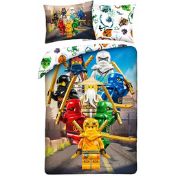 Pościel Lego Ninjago Kai Arin Lloyd Cole Sensei