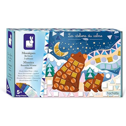 Janod - Zestaw mozaiki piankowej - Motyw zimowy