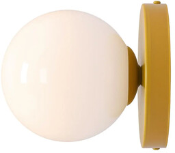 Kinkiet minimalistyczny BALL II MUSTARD S 1126C14_S -