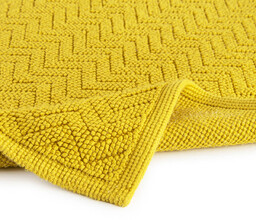 Sorema Mata łazienkowa Chevron Mustard