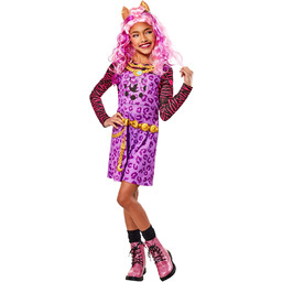 Rubies Kostium Clawdeen Classic dla dziewczynek, Sukienka