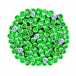 Lampki Choinkowe 500 Led Zewnętrzne Zielone Efekt Flash