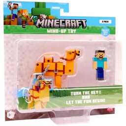 MINECRAFT Zestaw figurek Wind-up Toy Steve & Camel
