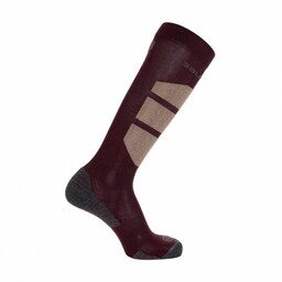Skarpety narciarskie Salomon Comfort Pomegranate / Sirocco
