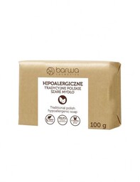 BARWA_Hipoalergiczne tradycyjne polskie szare mydło 100ml