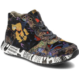 Granatowe Sneakersy Laura Vita Modne Obuwie Damskie