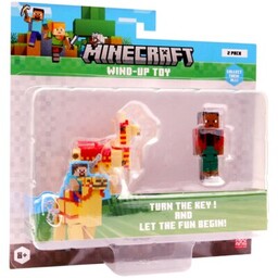 MINECRAFT Zestaw figurek Wind-up Toy Noor & Llama