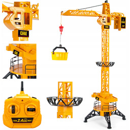 Dźwig Sterowany Na Pilot Dla Dzieci Rc Żuraw