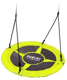 Huśtawka bocianie gniazdo, Swingo XXL, Żółta, 95 cm