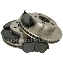 Przadnie tarcze oraz klocki hamulcowe Jeep Liberty 2002-2007