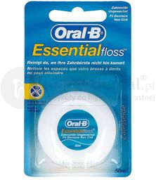 ORAL-B EssentialFloss 50m nić dentystyczna NIEWOSKOWANA E012