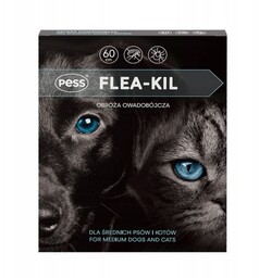 PESS Flea-Kill Obroża owadobójcza dla średnich psów