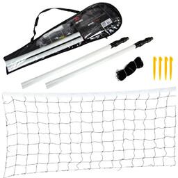 Enero Zestaw Badminton Siatkówka Siatka i Słupki 700