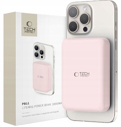 Powerbank do ładowania indukcyjnego MagSafe Usb-c 10000mAh 15W