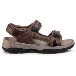 Sandały Skechers Hirano 204106/BRN Brązowy