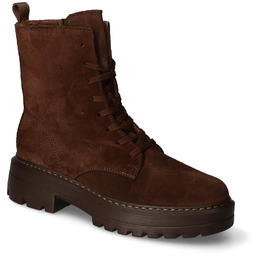 Botki Ryłko 2XUT6_X_6TJ Czekoladowe zamsz