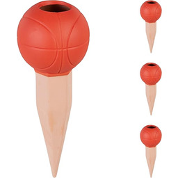 Relaxdays Zestaw 4 kul nawadniających, do butelek PET