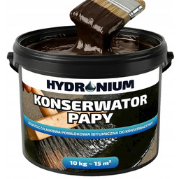 Hydronium Konserwator Papy 10kg Masa Bitumiczna Uszczelniacz Lepik
