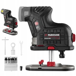 Akumulatorowa Frezarka Krawędziowa Parkside Ppakf A1 12V Akcesoria