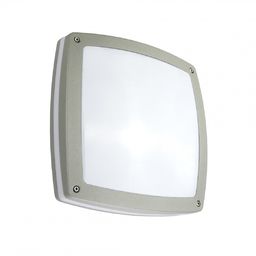 SU-MA Nex 91022-AL plafon srebrny E27 IP44 30cm