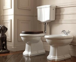Kerasan Retro Zestaw Toaleta WC stojąca 53x38,5 cm