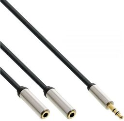 InLine Slim Audio Gniazdo przewodu Y 3,5 mm